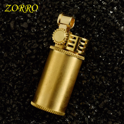 Vỏ Hột Quẹt Bật Lửa Xăng Đá Zorro Z583-301 Nhỏ gọn tiện dụng - dùng xăng bấc đá cao cấp