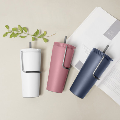 Bình giữ nhiệt Lock&Lock Bucket Tumbler LHC4268 LHC4269 540ml- Hàng chính hãng thép không gỉ quai xách tiện lợi- JoyMall