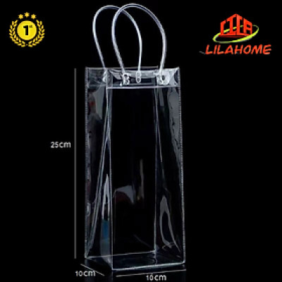 Túi Nhựa Trong Suốt Đựng Ly Giữ Nhiệt/Bình Giữ Nhiệt Tiện Lợi - Chính Hãng