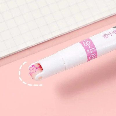 Bộ 6 Bút Đánh Dấu Ghi Chú Họa Tiết Bông Hoa - DM-7008-6