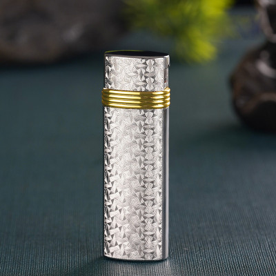 Hột Quẹt Bật Lửa Gas Đá XF4101 Lửa Chéo Châm T,,ẩu, Châm Điếu Cày Cực Tiện Lợi - Nhiều Màu