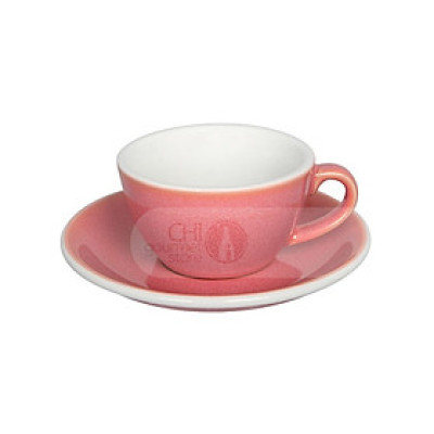 Ly Egg 150ml Flat White Cup & Saucer (POTTERS COLOURS) - Loveramics