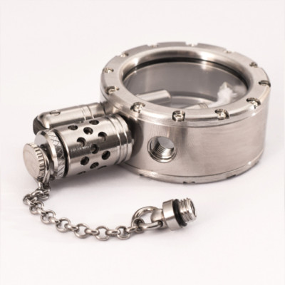 Vỏ Hột Quẹt Bật Lửa Hộp Quẹt Xăng Đá Thủ Công ShuFang Thiết Kế Thân Chứa Nhiên Liệu Trong Suốt Đẹp Độc Lạ