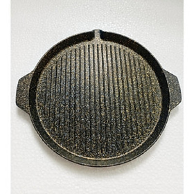 Khay nướng vân đá 5 lớp chống dính dùng được cho bếp từ, 28cm