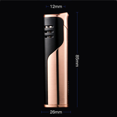 Vỏ Hột Quẹt Bật Lửa Gas Jobon ZB-985 Khò 1 tia cực mạnh thiết kế nhỏ gọn - giao màu ngẫu nhiên