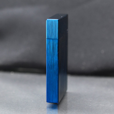 Vỏ Hộp quẹt mini xăng đá xước màu xanh DX10X