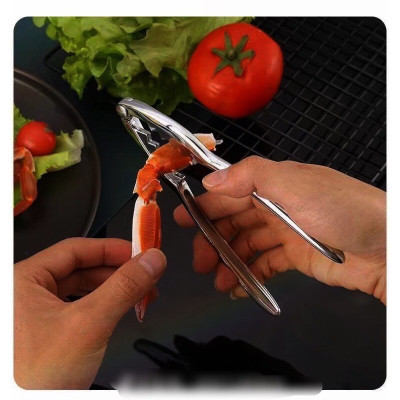 Dụng cụ  tách  hải sản cua ghẹ , kềm tách vỏ các loại hạt bằng inox không gỉ , phụ kiện nhà bếp đa năng,  nhỏ gọn dễ sử dụng