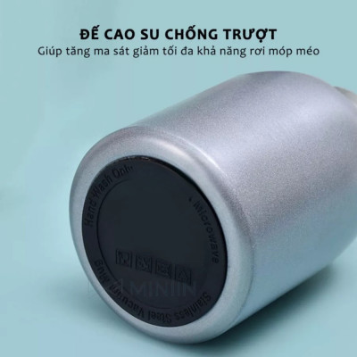 Bình Nước Giữ Nhiệt Mini Lõi Inox 304 300ml, Ly Giữ Nhiệt 5 Lớp Cách Nhiệt Cao Cấp Giữ Nhiệt Lên Đến 12 Giờ - HÀNG CHÍNH HÃNG MINIIN