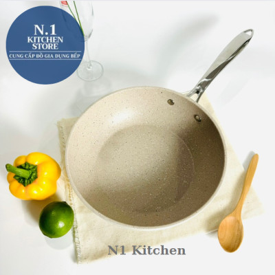 Chảo chống dính sâu Korkmaz Granita 24cm - 2.5 lít - A1273 - Hàng Chính Hãng