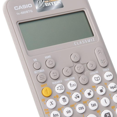 Máy Tính CASIO FX-880BTG - Màu Xám