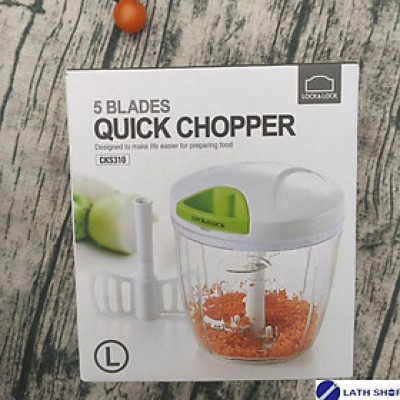 Dụng Cụ Tỏi Ớt Bằng Tay Lock&Lock Quick Chopper CKS310