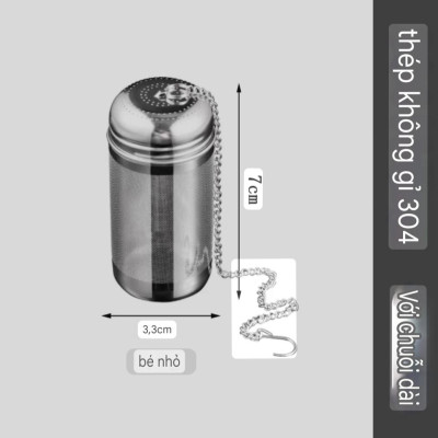 Dụng Cụ Lọc Quả Lọc Trà Thảo quả Inox SUS 316 Quả Lọc Trà Gia Vị Thảo Quả Lỗ Lọc Siêu Mịn Kháng Khuẩn Công Nghệ CNC Cao Cấp ( Hàng Top 1 )