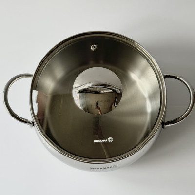 Nồi Inox Korkmaz A1800 - Thân cao - Thổ Nhĩ Kỳ - Hàng Chính Hãng