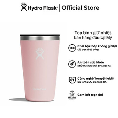 Ly nước giữ lạnh Hydro Flask All Around Tumbler Press-in Lid 12 OZ – Hình chính hãng(Season 2024)