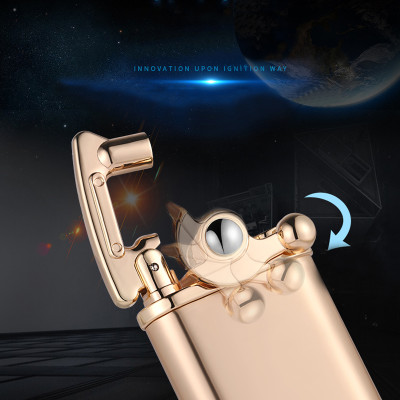 Vỏ Hột Quẹt Bật Lửa Xăng Đá Chief CF018 Đánh Lửa Tự Động Độc Lạ - Dùng xăng bấc đá cao cấp