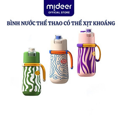 Bình nước thể thao có thể xịt khoáng Mideer Portable Spray Cup