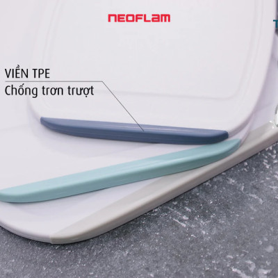 [Hàng chính hãng] Thớt sạch Neoflam Biju. Nhiều Size S, M, L. Thớt  nhựa PP an toàn, trộn lẫn Microban kháng khuẩn, nấm mốc.