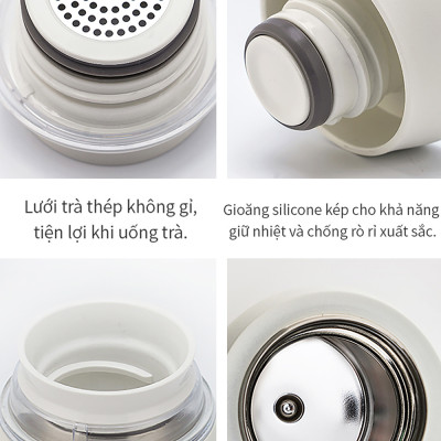 Bình giữ nhiệt LocknLock Feather Light Ring 460ml