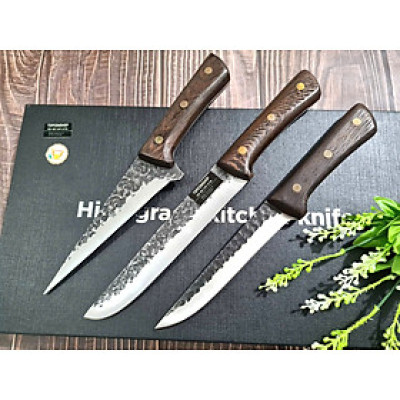 BỘ 3 DAO BẾP THÁI, LỌC MÃ QT12 TR8