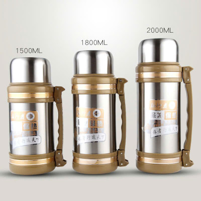 Bình Giữ Nhiệt Thép Không Gỉ 304, Bình Nước Dung Tích Lớn Cho Nam Nữ, Phù Hợp Với Công Trường Và Hoạt Động Ngoài Trời - HÀNG CHÍNH HÃNG MINIIN