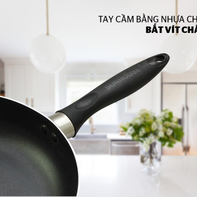 Chảo Trơn Sunhouse CT30 - Hàng Chính Hãng