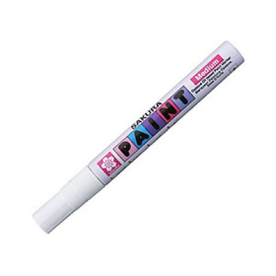 Bút Sơn Sakura Paint Marker Medium 2.0mm XPMK-B#50 - Màu Trắng