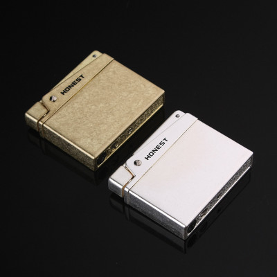 Vỏ Hột Quẹt Bật Lửa Gas Đá Honest BCZ-4004 Thiết Kế Nhỏ Gọn Sang Trọng Nhiều Hình - Dùng Gas Đá Cao Cấp
