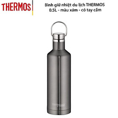 Bình giữ nhiệt du lịch THERMOS 0.5L - màu xám