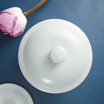 Thố tiềm Thố hầm gà bằng sứ hàng Long Phương