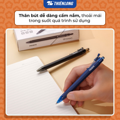 Combo 20 Bút gel Hoshi Thiên Long GEL-046/HS - Công nghệ Nhật Bản