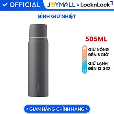 Bình giữ nhiệt Lock&Lock 505ml Maman Cup Vacuum Bottle LHC1487 - Hàng chính hãng, nắp dùng làm cốc nước uống - JoyMall