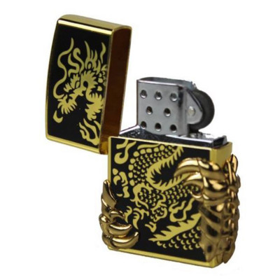 Vỏ Hột Quẹt Bật Lửa Xăng Bấc Đá star s8803a MONGRONG thiết kế đẹp độc lạ - giao màu ngẫu nhiên