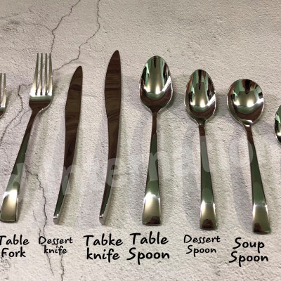 Bộ 6 Nĩa Inox 304 18/10 Bouscoe Nĩa Chính Stainless Steel 304 18/10 Table Fork