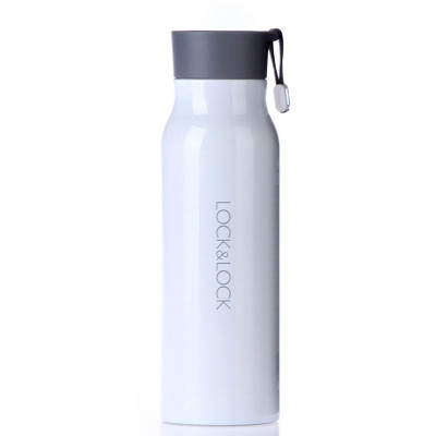Bình Giữ Nhiệt Thép Không Gỉ Lock&Lock Name Tumbler LHC4125 (500ml) - Hàng Chính Hãng, Chất Liệu Thép Không Gỉ, Giữ Nhiệt Nong và Lạnh Tốt - Tặng Kèm Ống Hút Inox Và Cọ Rửa Ống Hút