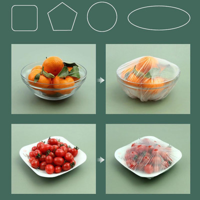 Túi 100 Màng Bọc Thực Phẩm Có Chun ,Túi Bọc Thực Phẩm Gấu