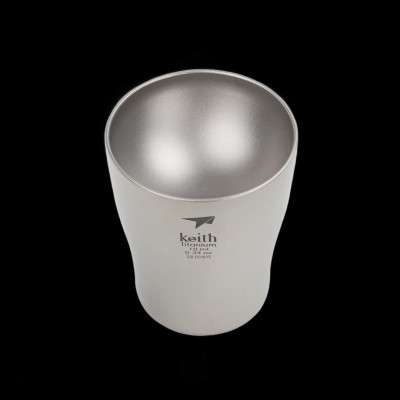 Bộ cốc uống rượu Titanium Wine Cup 10ml KEITH Ti9304 10ml (Bộ 2 chiếc)