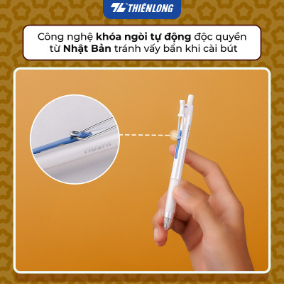 Combo 5/10/20 Bút gel Hoshi Thiên Long GEL-049/HS - Công nghệ Nhật Bản