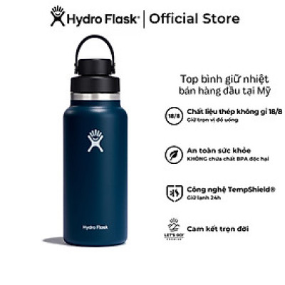 Bình giữ nhiệt Hydro Flask 32 OZ Wide Flex Chug Cap - Hàng chính hãng(Season 2024)