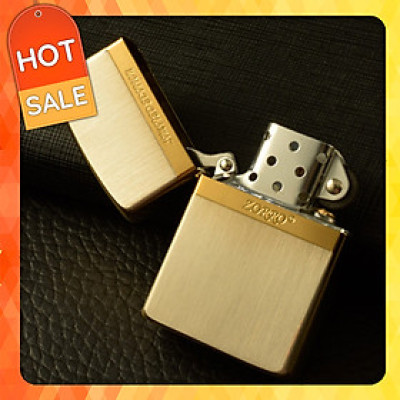 Vỏ Hột Quẹt Bật Lửa Hộp Quẹt Xăng Đá Zorro Z8391 Họa Tiết Xước Mịn - Dùng Xăng Bấc Đá Cao Cấp