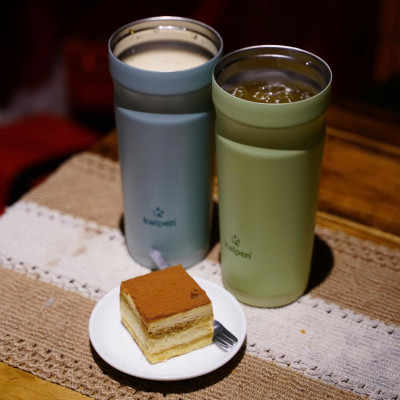 Cốc giữ nhiệt Inox 304 Kalpen E3 dung tích 700ml chuẩn Đức - Xanh lá, Xanh Ngọc