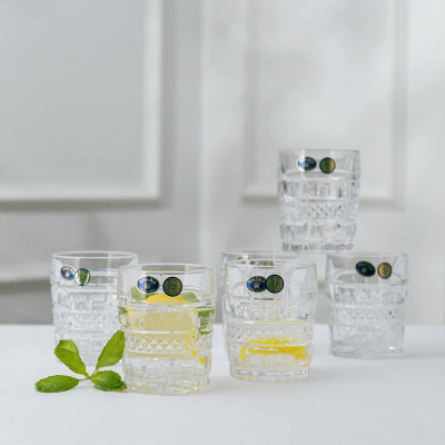 BỘ 6 CỐC PHA LÊ BOHEMIA BRITTANY 240ML Hàng chính hãng