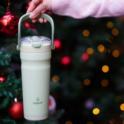 Cốc giữ nhiệt Inox 304 Kalpen E3 dung tích 700ml chuẩn Đức - Xanh lá, Xanh Ngọc