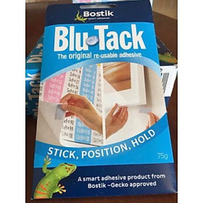 Đất Sét Dính BLU TACK Blutack 187052 của Bostik 75GR