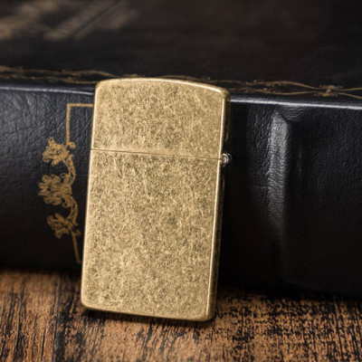 Vỏ Hột Quẹt Bật Lửa Xăng Đá Siêu Mỏng Zorro Z610 Nhiều Màu - Dùng Xăng Bấc Đá Cao Cấp