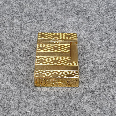 Vỏ Hột Quẹt Bật Lửa Upon D16V Họa Tiết Hình Ô Vuông Chéo Sọc Ngang Cực Chất - Dùng Ga Đá Cao Cấp