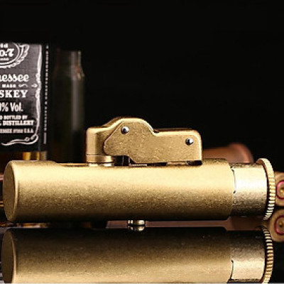 Vỏ Hột Quẹt Bật Lửa Xăng Đá PROMISE BNC016 thiết kế nhỏ gọn đánh lửa tự động độc lạ - dùng xăng bấc đá cao cấp