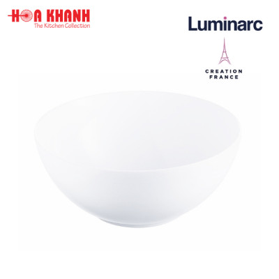 Tô Thủy Tinh Luminarc Diwali Trắng 18cm cường lực, kháng vỡ - 1 cái - N3975
