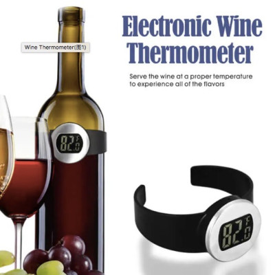 Vòng Ring đo nhiệt độ chai Vang hiển thị điện tử SUNWAY