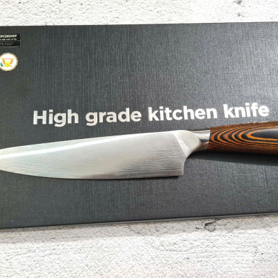 DAO - BỘ 3 DAO BẾP NHẬT BẢN THÉP DAMASCUS MÃ A1 DT2 nt topcomshop vn