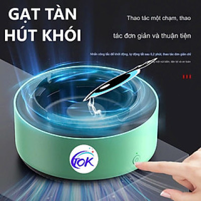 Gạt Tàn Không Khói với Lọc Không Khí Tự Động Không Gian Sạch Sẽ: - Mâu Mới Loại Tốt